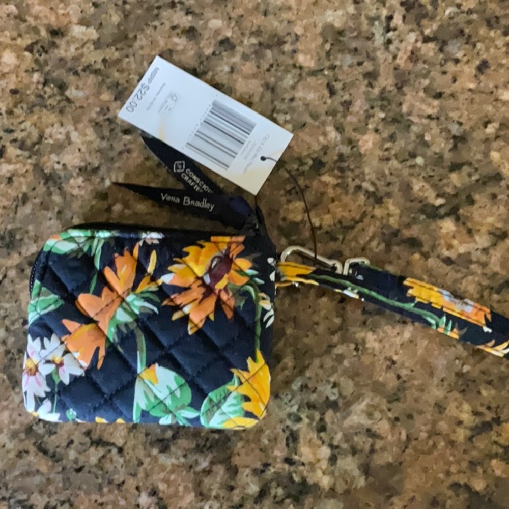 Vera Bradley change purse - dark Navy